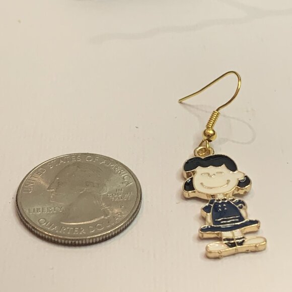 Peanuts Earring, Lucy Earring, Charlie Brown Earring, Snoopy Earring, Gift Idea - Picture 6 of 7